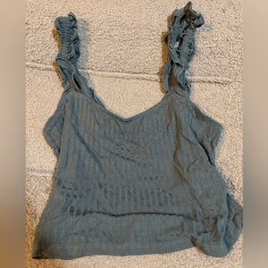 Elegant Blue Women's Top